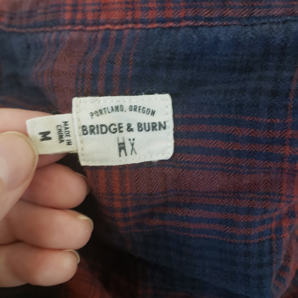 Bridge & Burn Flannel Button Down - image 8